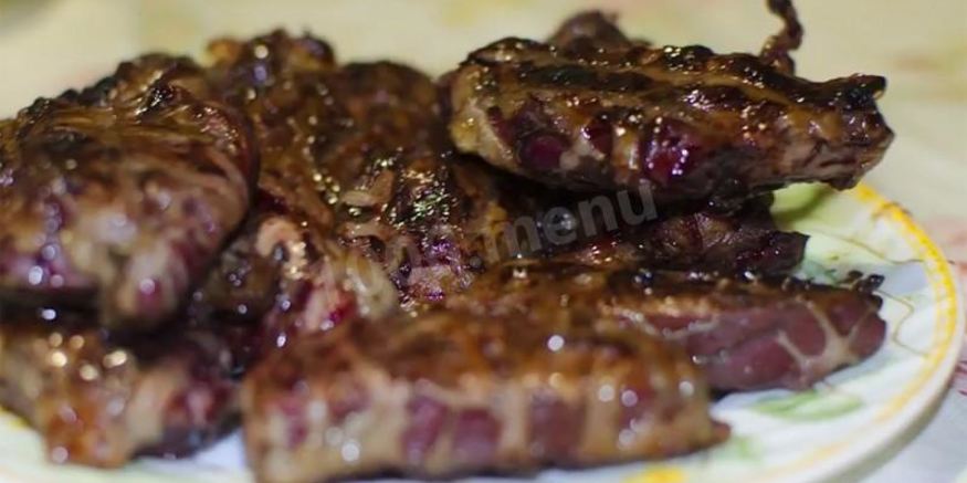 Рецепт печени в жировой сетке шашлык на мангале