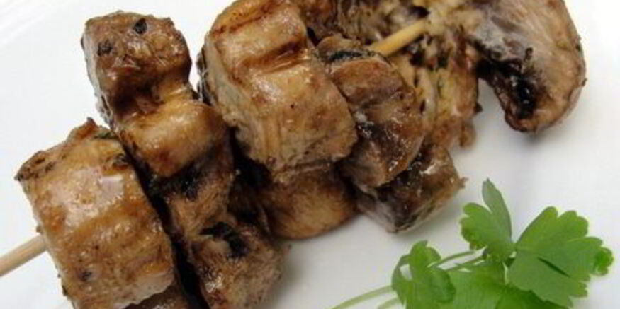 Рецепт шашлычков грибных