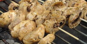 шашлычки грибные