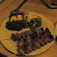 Рецепт Шашлычков из куриных сердечек