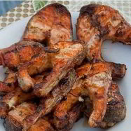 Рецепт Шашлыка из форели с лимоном и специями