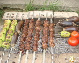 Шашлык из говядины
