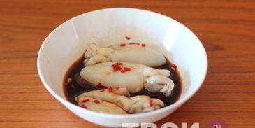 шашлык из кальмара