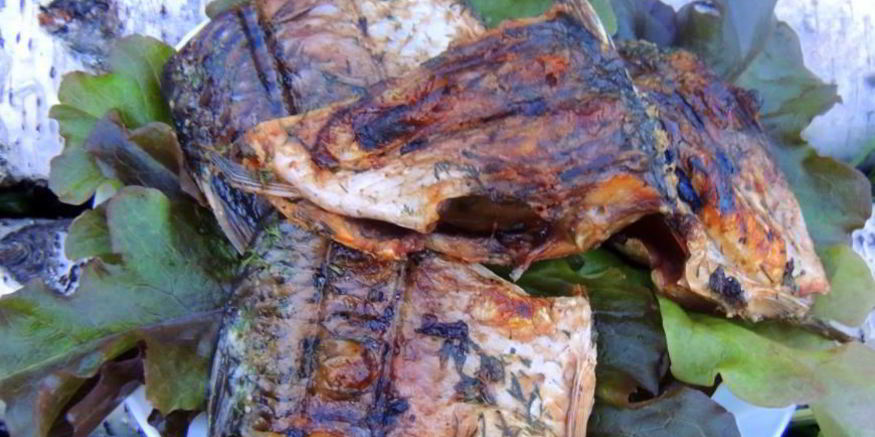 Рецепт шашлыка из карася