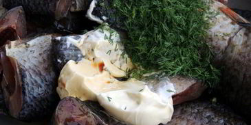 шашлык из карася