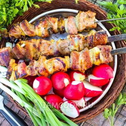 Шашлык из карбоната