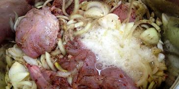 шашлык из кролика