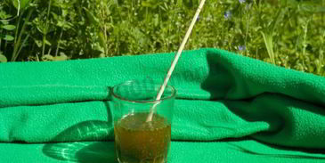 шашлык из курицы на пиве с молоком