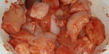 шашлык из курицы по-грузински