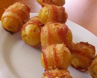 Шашлык из молодой картошки