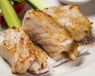 Шашлык из севрюги