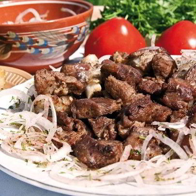 Шашлык из свинины в вине