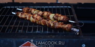 шашлык из свиной грудинки