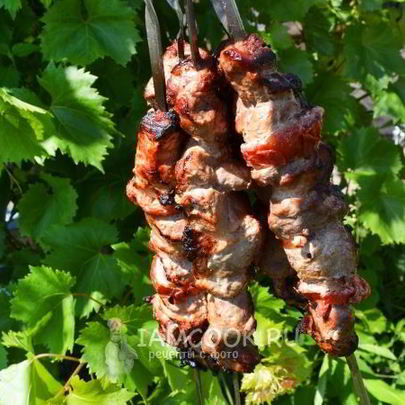 Шашлык из свиной вырезки