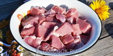 шашлык из свиной вырезки