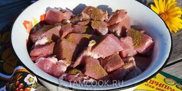 шашлык из свиной вырезки