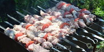 шашлык из свиной вырезки