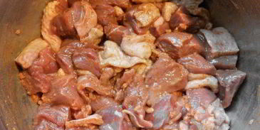 шашлык из утки