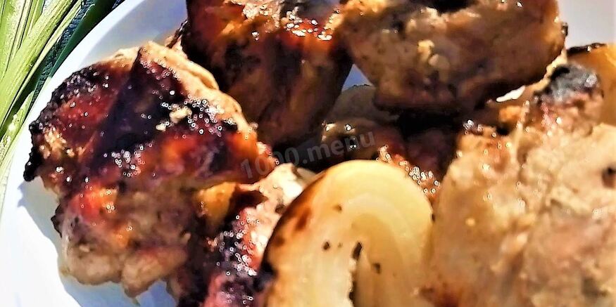 Рецепт шашлыка маринованного с луком классический