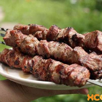 Сочный шашлык из свинины