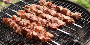сочный шашлык из свинины