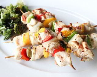 Тропические куриные шашлыки