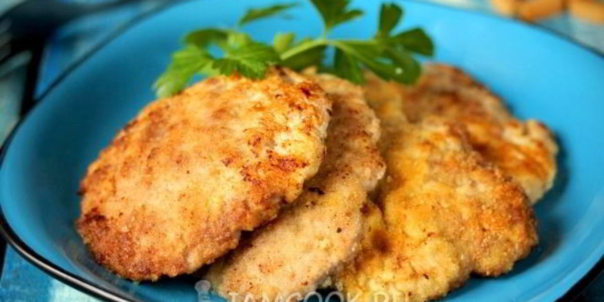 Рецепт шницеля из фарша