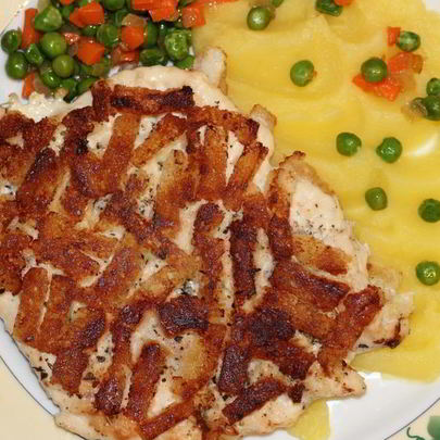 Шницель из куриной грудки