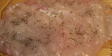 шницель из куриной грудки