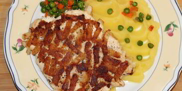 шницель из куриной грудки