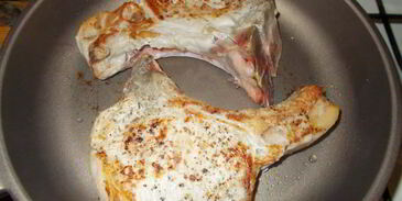 апельсиновый стейк на косточке