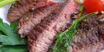 правильный стейк из говядины