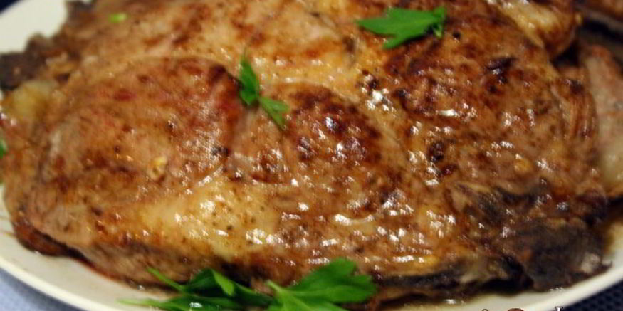 Рецепт пряных свиных стейков