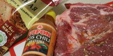 пряные свиные стейки