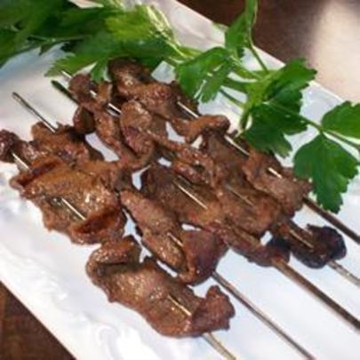 Шашлычки из стейка по-восточному