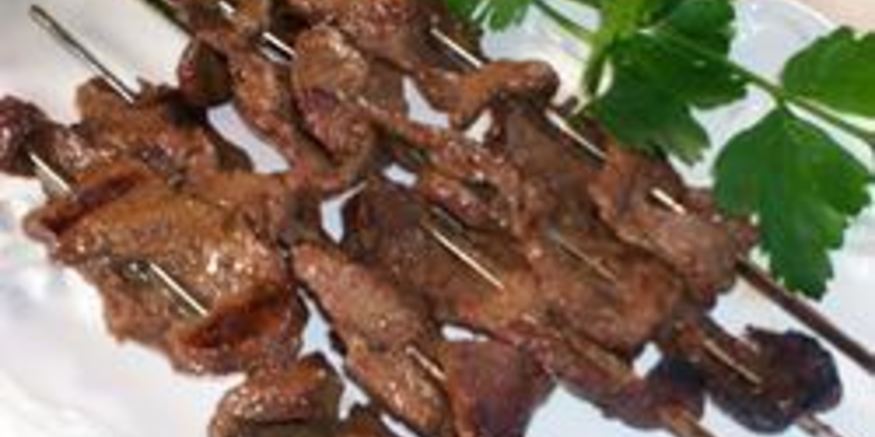 Рецепт шашлычков из стейка по-восточному