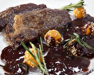 Шоколадный соус к стейку