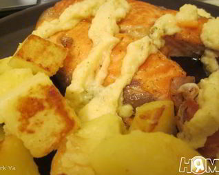 Стейк форели