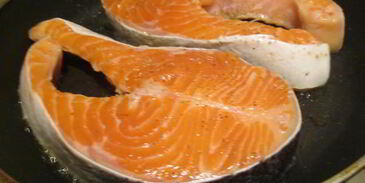 стейк форели