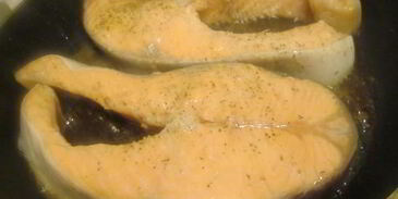 стейк форели