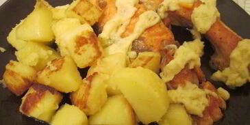 стейк форели