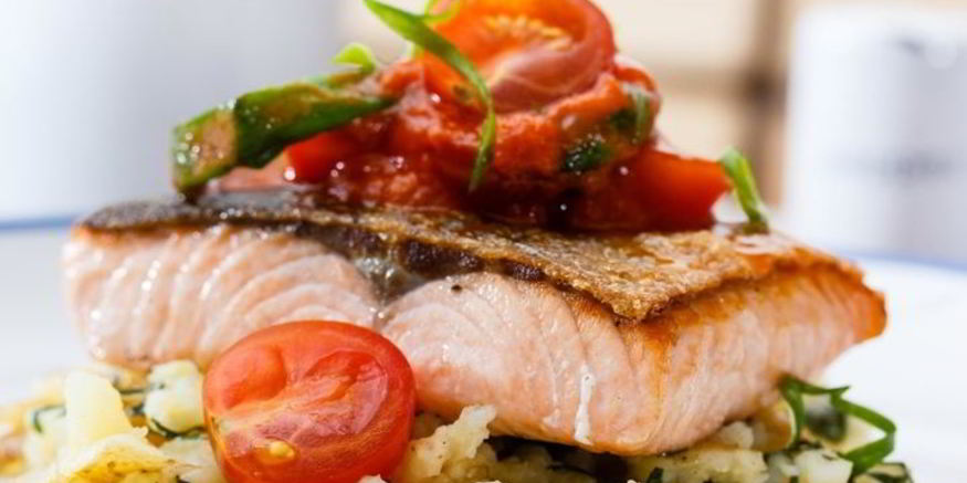 Рецепт стейка иза форелей с картофелема