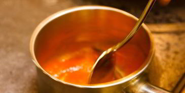 стейк из форели с картофелем