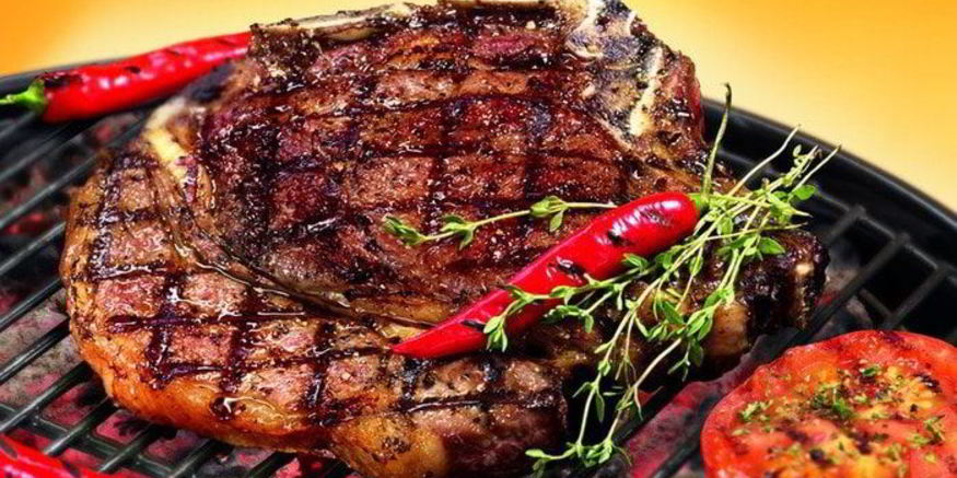 Рецепт стейка из говядины на гриле