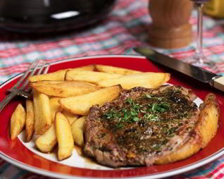 Стейк из говядины рибай