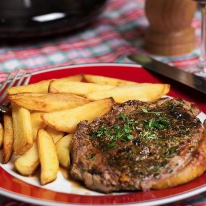 Стейк из говядины рибай