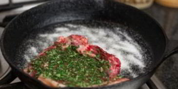 стейк из говядины рибай