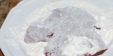 стейк из говяжьей печени