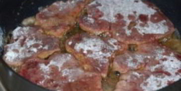 стейк из говяжьей печени