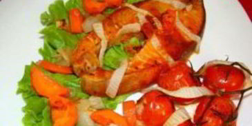 стейк из кеты